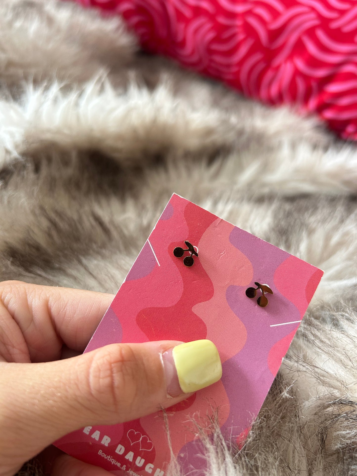 Cherry studs