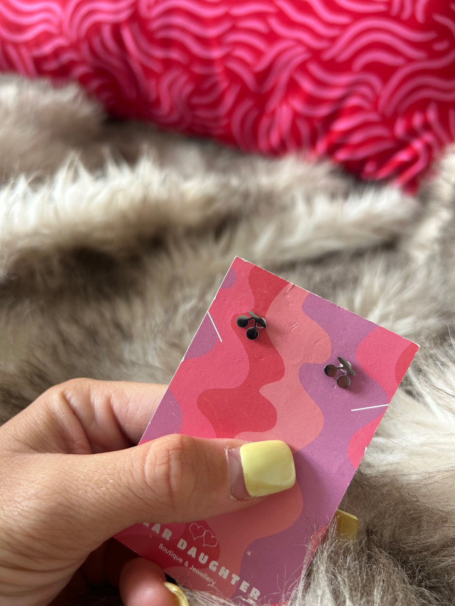 Cherry studs
