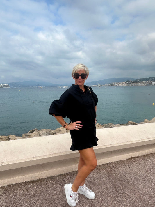 Black Linen Co-ord