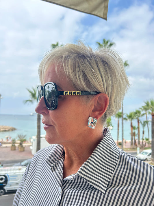 3D Layered Statement Earrings