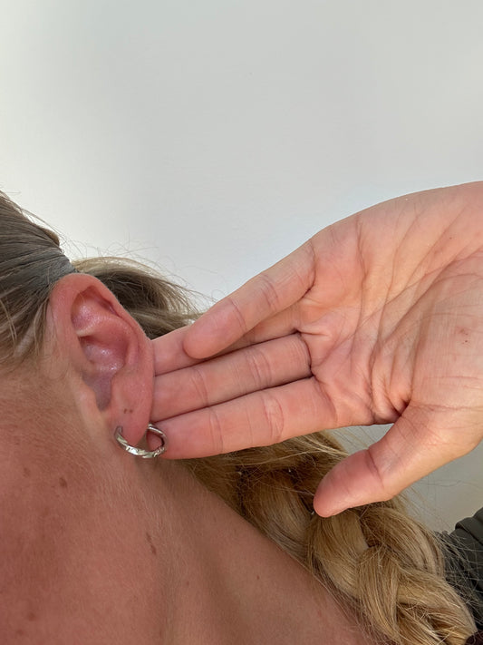 Twist Hoop Earrings