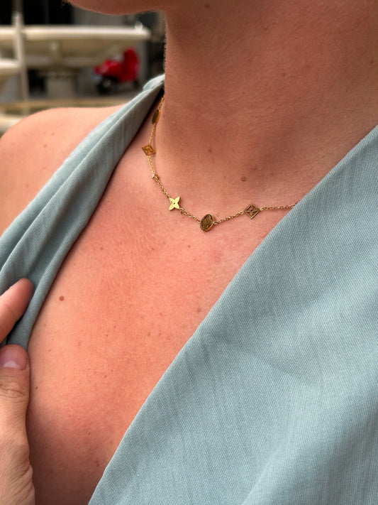 Geometric Necklace